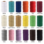  109 Yards 1 5mm 35 Colors Optional  Cotton Baker 1 5mm  109yards  Yellow