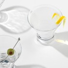 Joyjolt Afina Stemless Martini Glasses Set Of 4  8 5oz Liquor Drinking Glasses
