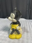Vtg Schmid Mickey Mouse Statue Disney Japan 7  Porcelain Sitting 