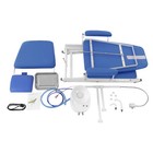 Portable Dental Mobile Folding Chair Air Turbine Unit   Rechargeable Led Light