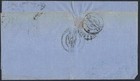 Uk France 1871 Sg 103 3d Rose Plate  6 Tied New Castle On Tyne Oc 3 71 To Cannes