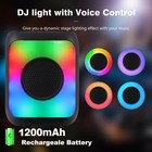 Portable Wireless Bluetooth Speaker 3inch Bass Stereo Radio Fm Tf Aux Usb 1500w