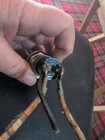 Vintage Gothead Domed Red Pilot Light Indicator Lamp Rat Rod   Car  Boat  