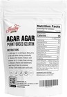 Hearthy Foods Agar Agar Powder  4oz  Vegan Gelatin Substitute  Certified Halal 
