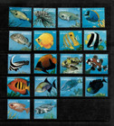 Dominica 1996 - Fish - Set Of 18 Definitive Stamps - Scott  1877-94 - Mnh