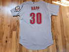 J  A  Happ Houston Astros Jersey Game Used 2011 Sz 48 Road Mlb On Field