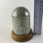 Shredded Currency Dollar Bills Money Dome W Solid American Walnut Wood Base