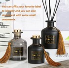 150ml 5oz Empty Glass Diffuser Bottle - Aromatherapy Storage Container - 