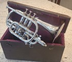 Antique Rare 1890s Lyon   Healy Cornet W  Case Vintage Bohland   Fuchs Engraved