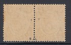 Jamaica Sg 71 Var Mlh  1916 1  p Orange Kgv Pair  With Inverted  d  For  p  Ovpt