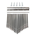 17-key Kalimba Parts - Diy Thumb Piano Replacement Keys