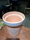 Treasure Craft Planter Pottery Pot Southwestern Pattern 6 