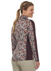 Kerrits Breeze Ice Fil Long Sleeve Shirt Print - Terracotta Springtime