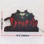 Dracula Bram Stoker s Pinball Topper 3d Printed Led Lightbox Arcade Decor 