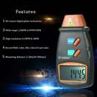 Lcd Digital Tachometer Non Contact Laser Photo Rpm Tach Meter Motor Speed Gauge