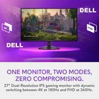 Dell Alienware Aw2725qf 27  4k 240hz Gaming Monitor Hdmi 2 1 Usb-c  New Open Box