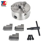 K11-130 130mm Lathe Chuck 5  3 Jaw Self Centering Cast Iron Cnc Machine