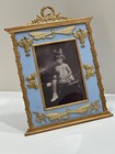 Antique French Bronze Frame  8 x 10 1 2   