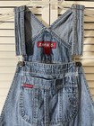Zana-di Y2k Retro Denim Carpenter Overall Shorts Men   s Size Medium Vintage