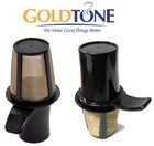 Goldtone 2-in-1 Reusable 1 Ounce Coffee Scoop And Tamper  Designed For Keurig 