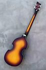Hi-bb Electric Violin Bass Guitar Ignition Flame Maple Back Rosewood Fretboard