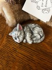 Cracker Barrel Sleeping Cats Kittens Mini Salt And Pepper Shakers