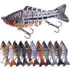 11pcs Lot Lifelike Jointed Fishing Lure Bait 10cm 15 4g Swimbait Wobbler Bass