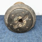 Wooden Vintage Industrial Thread Spool 9 1 4    Tall 5    Wide