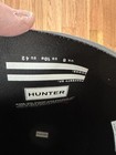 New Hunter Boots Women s Refined Tall Rain Boots Black Size 10  new Never Worn 
