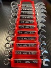 New Mac Tools Sxs112ptr 11 Pc Sae 12-point Knuckle Saver Stubby Combo Wrench Set