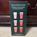 New Starbucks 2019 Winter Holiday Christmas Reusable Hot Cups 6 Pack W lids 16oz