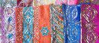 Rare Lot Antique Vintage Sari Trim Lace Edging Ribbon  Craft Doll Ov C6 A15