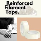 Shield Fiberglass Economy Grade Filament Tape 1 1 2  X 60 Yards 4 Mil 12 Rls