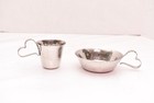 Michael Aram Heart Baby Gift Set W Box No Spoon