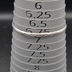 Vintage Navajo Sterling Silver Cuff Bracelet     Hand Stamped Sunburst Design   