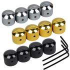 4pcs Metal Dome Guitar Knob Tone Volume Control For Electric Guitar With Wrench
