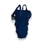 Speedo Women s Prolt Super Pro Solid One Piece Swimsuit - Navy  Size 10 36