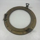 Vintage Brass Ship Porthole Window Round Nautical Wall Decor Hatch Marine