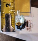 Dollhouse Miniature Wall Oil Lamp 1 12 Scale wired Light Electric mini Vintage