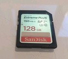 Lot Of 3ea Sandisk Sd Extreme Plus 128gb V30 Class 10 Memory Card 150 Mb s Sdsdx