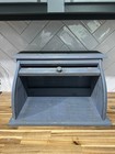 Vintage Blue Goose Roll Top Bread Box In Great Condition - Rare 