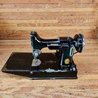 Vintage 1939 Singer Featherweight 221k Portable Electric Sewing Machine Af388268