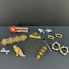 Vintage To Now Hair Accessories Lot Clips Barretts Comb Floral Star Japan Disney