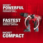 Milwaukee 3497-22 M12 Fuel 12v 2-tool Combo Kit  hammer Drill   Impact Driver 