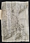 1871 Antique Guide Book Railroad Eastern Coast New England 2 Foldout Map History