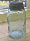 Midget Pint  Mason s  cross  Patent Nov 30th 1858 Jar