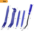 5pcs Auto Trim Removal Tool Kit No-scratch Pry Tool Kit For Car Door Clip Panel