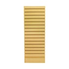 Maple 20  x20  x54   Revolving Slatwall Floor Display Rotating Cube Tower 4sided