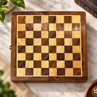 Handmade Wooden Folding Chess Set Board 15  Rosewood Boxwood Staunton Pieces