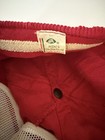 1980   s Seagram Whiskey Vo Red Corduroy Trucker Cap
